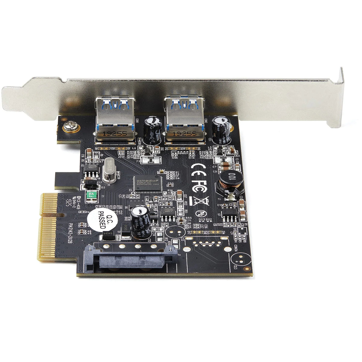 STARTECH 2-Port USB PCIe Card with 10Gbps|port - USB 3.1|3.2 Gen 2 Type-A PCI Express 3.0 x2 Host Controller Expansion Card - Add-On Adapter Card - Full|Low Profile | Windows & Linux (PEXUSB312A3) (PEXUSB312A3)