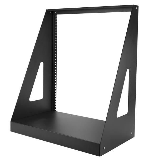 STARTECH 2-Post 12U Heavy-Duty Desktop Server Rack | Small Open Frame 19in Computer Rack | Compact Network Rack for AV | Studio | Data | IT Equipment | Two-Post Home|Office Rack | TAA (2POSTRACK12) (2POSTRACK12)