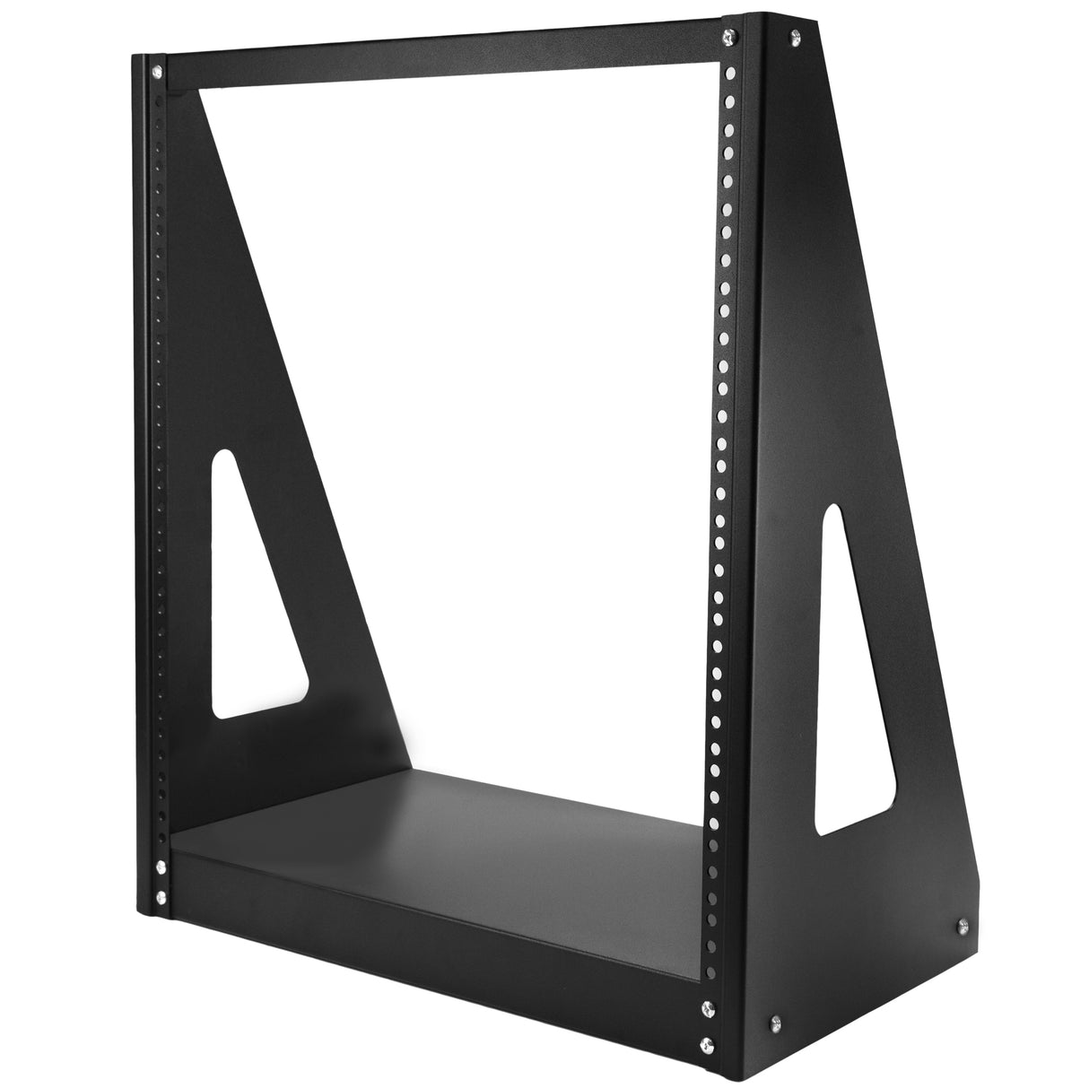 STARTECH 2-Post 12U Heavy-Duty Desktop Server Rack | Small Open Frame 19in Computer Rack | Compact Network Rack for AV | Studio | Data | IT Equipment | Two-Post Home|Office Rack | TAA (2POSTRACK12) (2POSTRACK12)