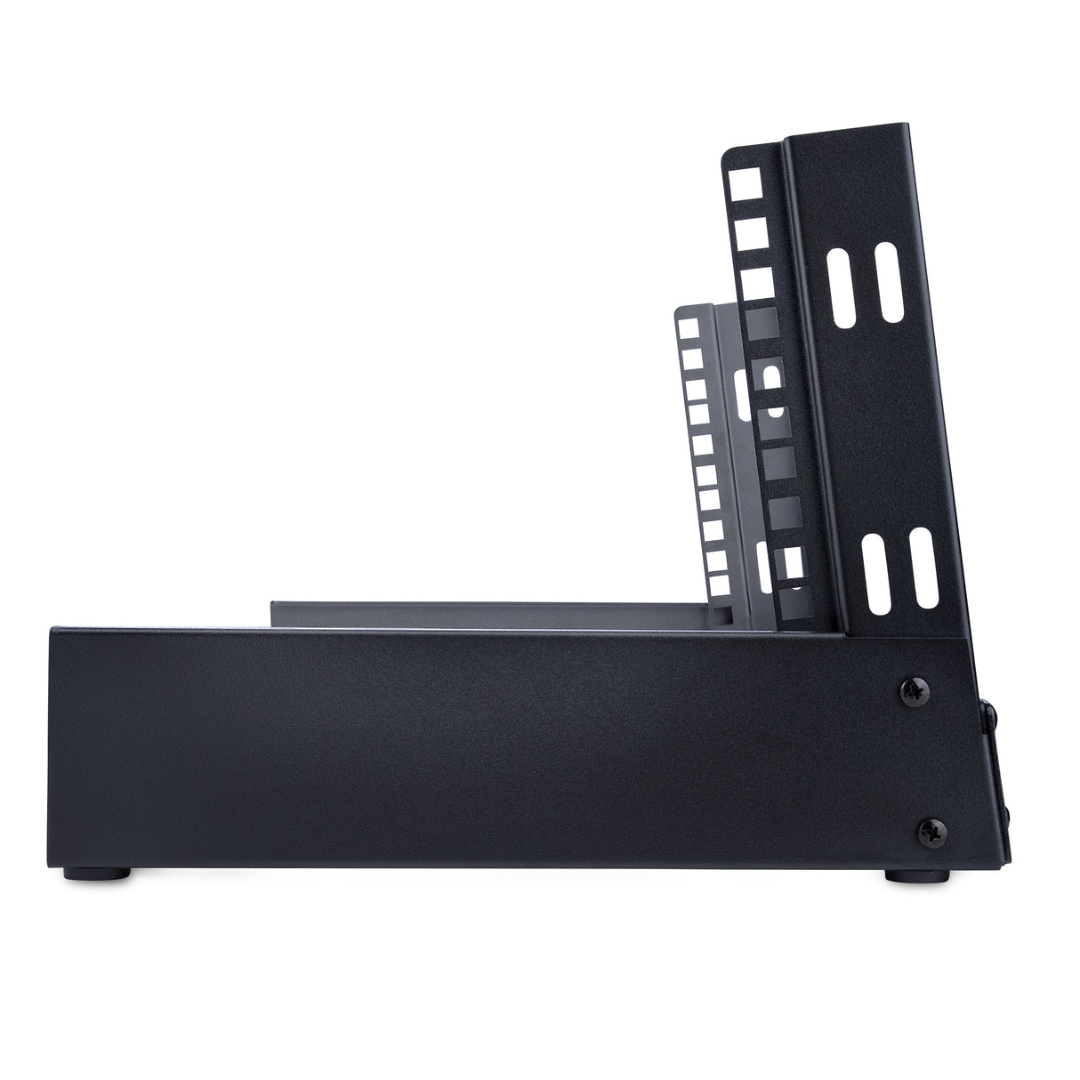 STARTECH 2-Post 4U Desktop Server Rack | Small Open Frame 19in Computer Rack | Compact Network Rack for AV | Studio | Data | IT Equipment | Free Standing Two-Post Home|Office Rack (RK4OD) (RK4OD)