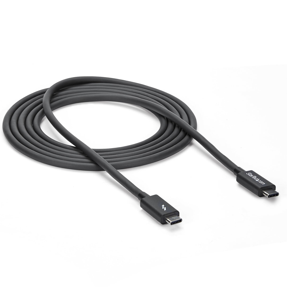 STARTECH 2m (6.6ft) Passive Thunderbolt 3 Cable | 20Gbps | 100W PD | 4K Video | Thunderbolt Cable | Compatible with USB4|DP Alt Mode | Thunderbolt 4 | USB 3.2|Type-C (TBLT3MM2M) (TBLT3MM2M)