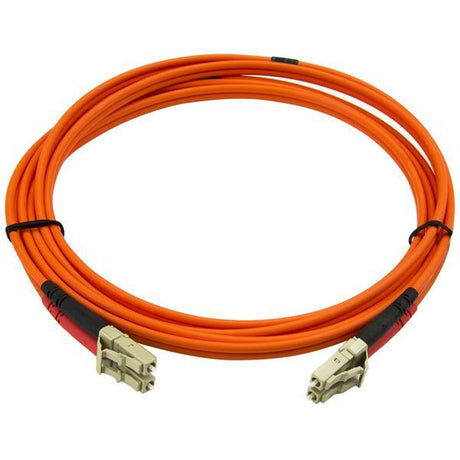 STARTECH 2m Fiber Optic Cable - Multimode Duplex 50|125 - LSZH - LC|LC - OM2 - LC to LC Fiber Patch Cable (50FIBLCLC2)