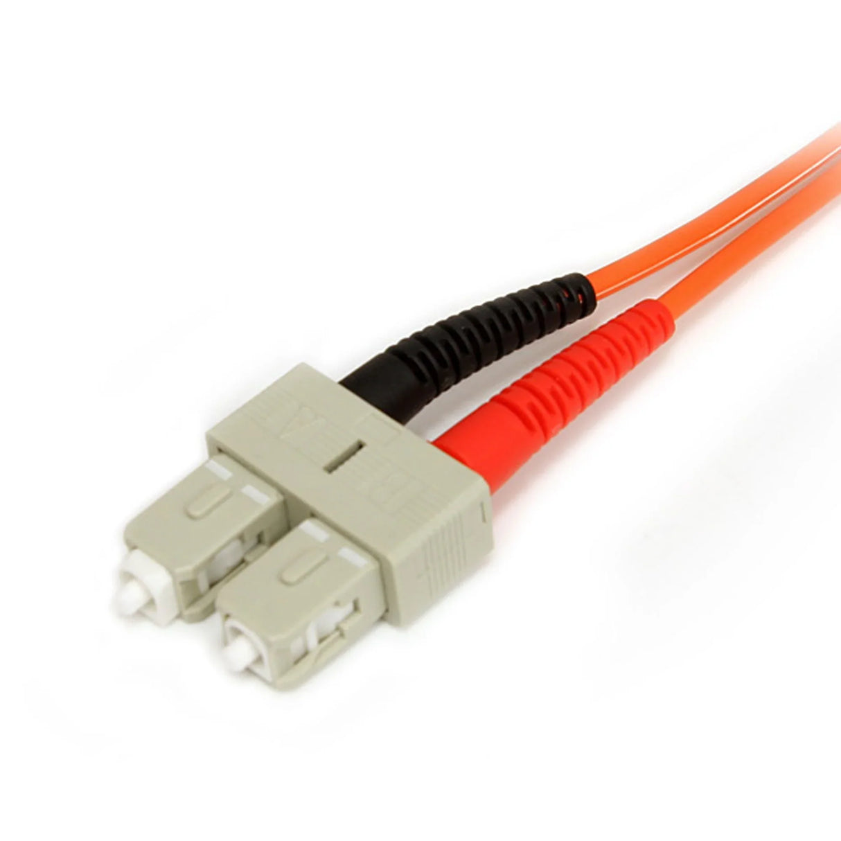 STARTECH 2m Fiber Optic Cable - Multimode Duplex 62.5|125 - LSZH - LC|SC - OM1 - LC to SC Fiber Patch Cable (FIBLCSC2) (FIBLCSC2)