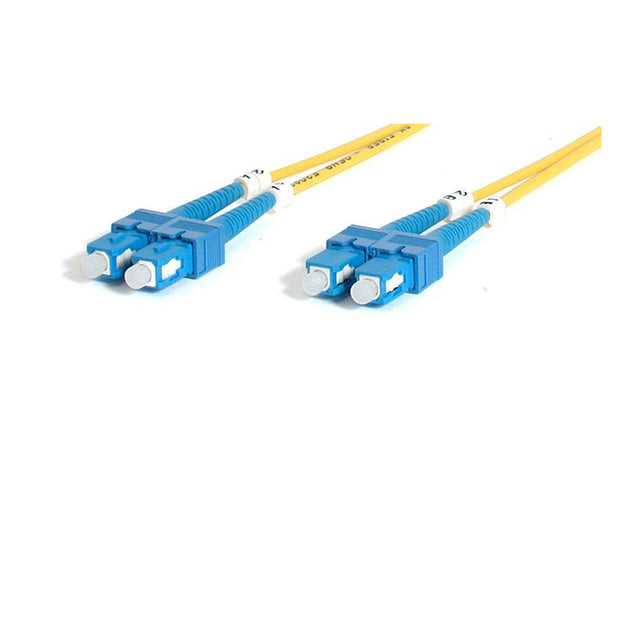 STARTECH 2m Fiber Optic Cable - Single-Mode Duplex 9|125 - LSZH - SC|SC - OS1 - SC to SC Fiber Patch Cable (SMFIBSCSC2) (SMFIBSCSC2)