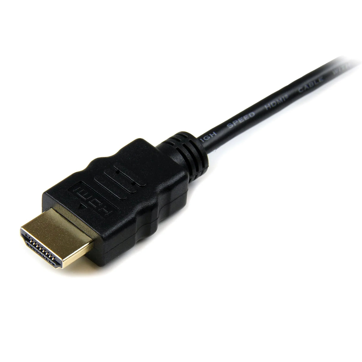 STARTECH 2m Micro HDMI to HDMI Cable with Ethernet - 4K 30Hz Video - Durable High Speed Micro HDMI Type-D to HDMI 1.4 Adapter Cable|Converter Cord - UHD HDMI Monitors|TVs|Displays - M|M (HDADMM2M) (HDADMM2M)