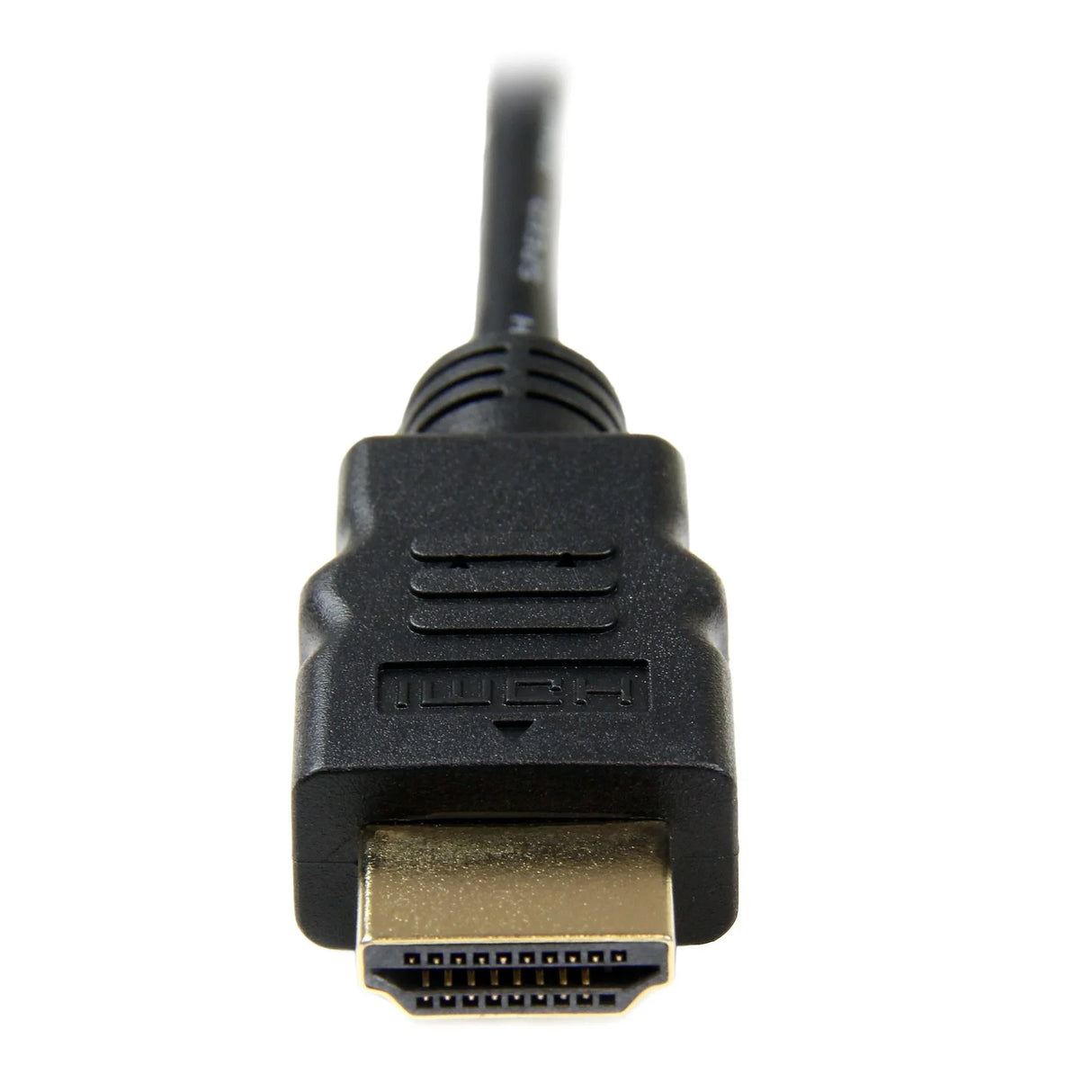 STARTECH 2m Micro HDMI to HDMI Cable with Ethernet - 4K 30Hz Video - Durable High Speed Micro HDMI Type-D to HDMI 1.4 Adapter Cable|Converter Cord - UHD HDMI Monitors|TVs|Displays - M|M (HDADMM2M) (HDADMM2M)