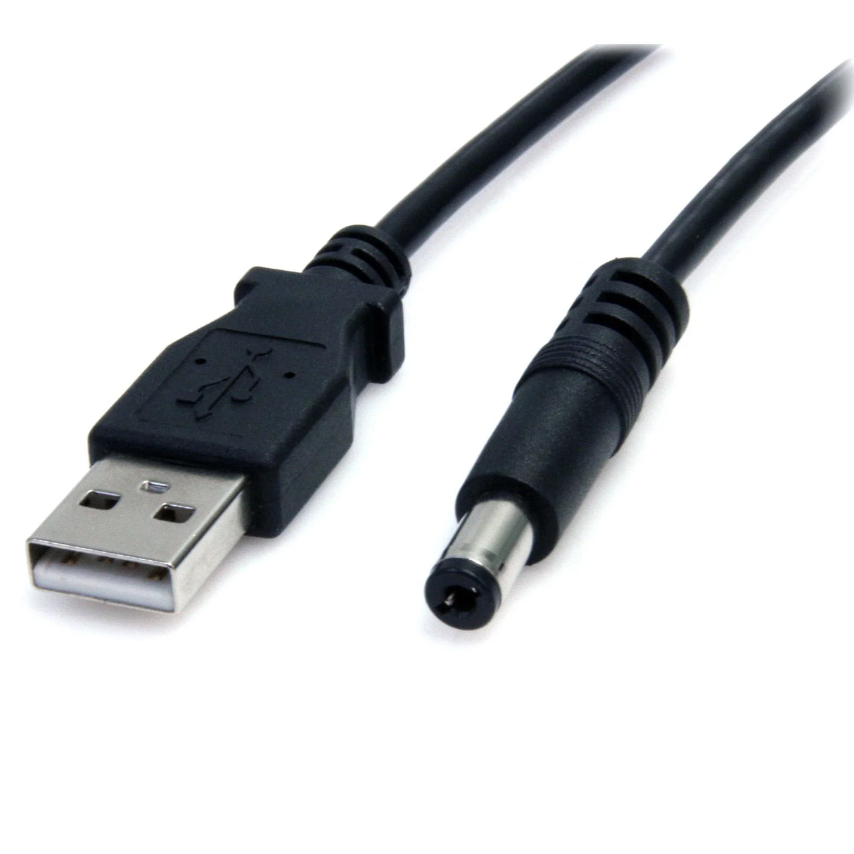 STARTECH 2m USB to Type M Barrel Cable - USB to 5.5mm 5V DC Cable - USB to Barrel Jack 5V DC Plug (USB2TYPEM2M) (USB2TYPEM2M)