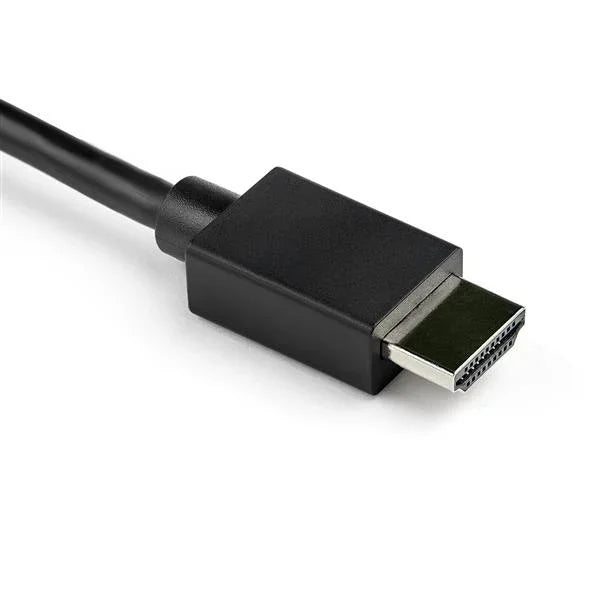 STARTECH 2m VGA to HDMI Converter Cable with USB Audio Support & Power - Analog to Digital Video Adapter Cable to connect a VGA PC to HDMI Display - 1080p Male to Male Monitor Cable (VGA2HDMM2M) (VGA2HDMM2M)