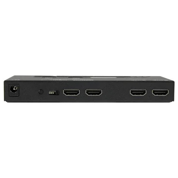 STARTECH 2x2 HDMI Matrix Switch with Remote - 1080p Automatic & Priority Switcher - Video Wall Auto Selector Splitter Box - Audio Out (VS222HDQ) (VS222HDQ)