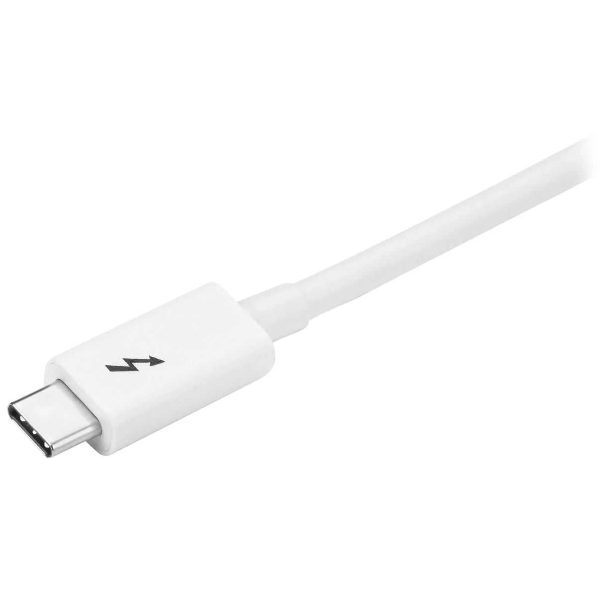 STARTECH 3.3ft (1m) Passive Thunderbolt 3 Cable | 20Gbps | 100W PD | 4K Video | Thunderbolt Cable | Compatible with USB4|DP Alt Mode | Thunderbolt 4 | USB 3.2|Type-C (TBLT3MM1MW) (TBLT3MM1MW)