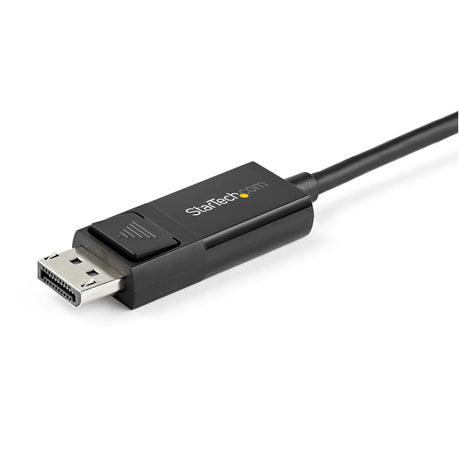 STARTECH 3.3ft (1m) USB C to DisplayPort 1.2 Cable 4K 60Hz - Bidirectional DP to USB-C or USB-C to DP Reversible Video Adapter Cable - HBR2|HDR - USB Type C|TB3 Monitor Cable (CDP2DP1MBD) (CDP2DP1MBD)