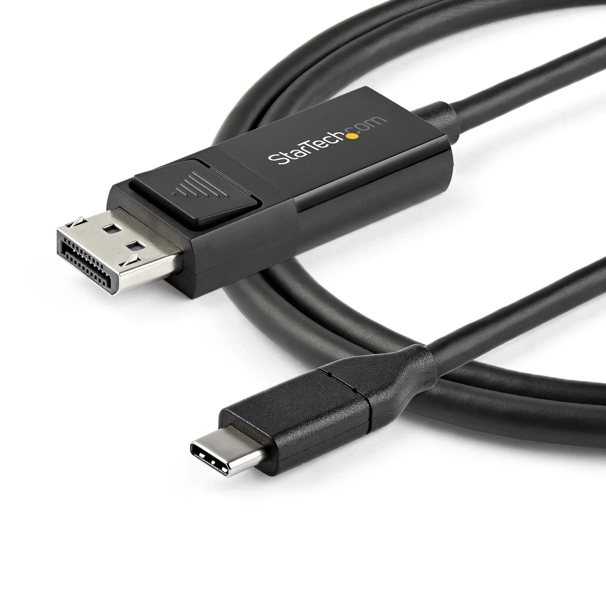 STARTECH 3.3ft (1m) USB C to DisplayPort 1.2 Cable 4K 60Hz - Bidirectional DP to USB-C or USB-C to DP Reversible Video Adapter Cable - HBR2|HDR - USB Type C|TB3 Monitor Cable (CDP2DP1MBD) (CDP2DP1MBD)