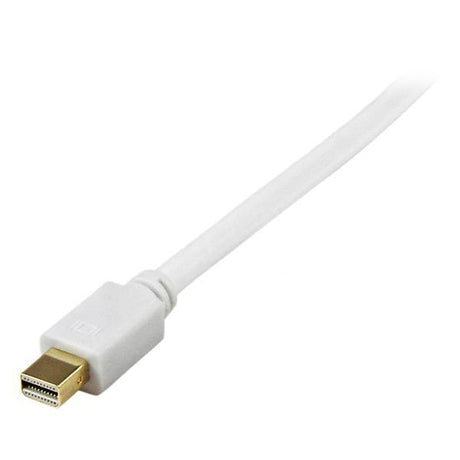 STARTECH 3 ft Mini DisplayPort to DVI Active Adapter Converter Cable - 3ft (0.9m) Active mDP to DVI M|M Cable - 1920x1200 - White (MDP2DVIMM3WS)