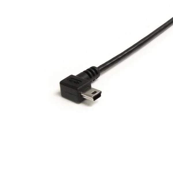 STARTECH 3 ft Mini USB Cable - A to Right Angle Mini B (USB2HABM3RA)