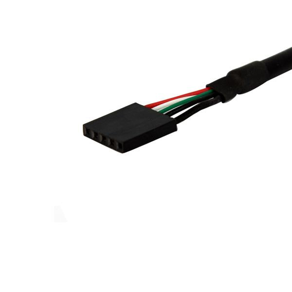 STARTECH 3 ft Panel Mount USB Cable - USB A to Motherboard Header Cable F|F - USB A-Female to USB Header Adapter - USB-A (F) Port | 3ft (USBPNLAFHD3)