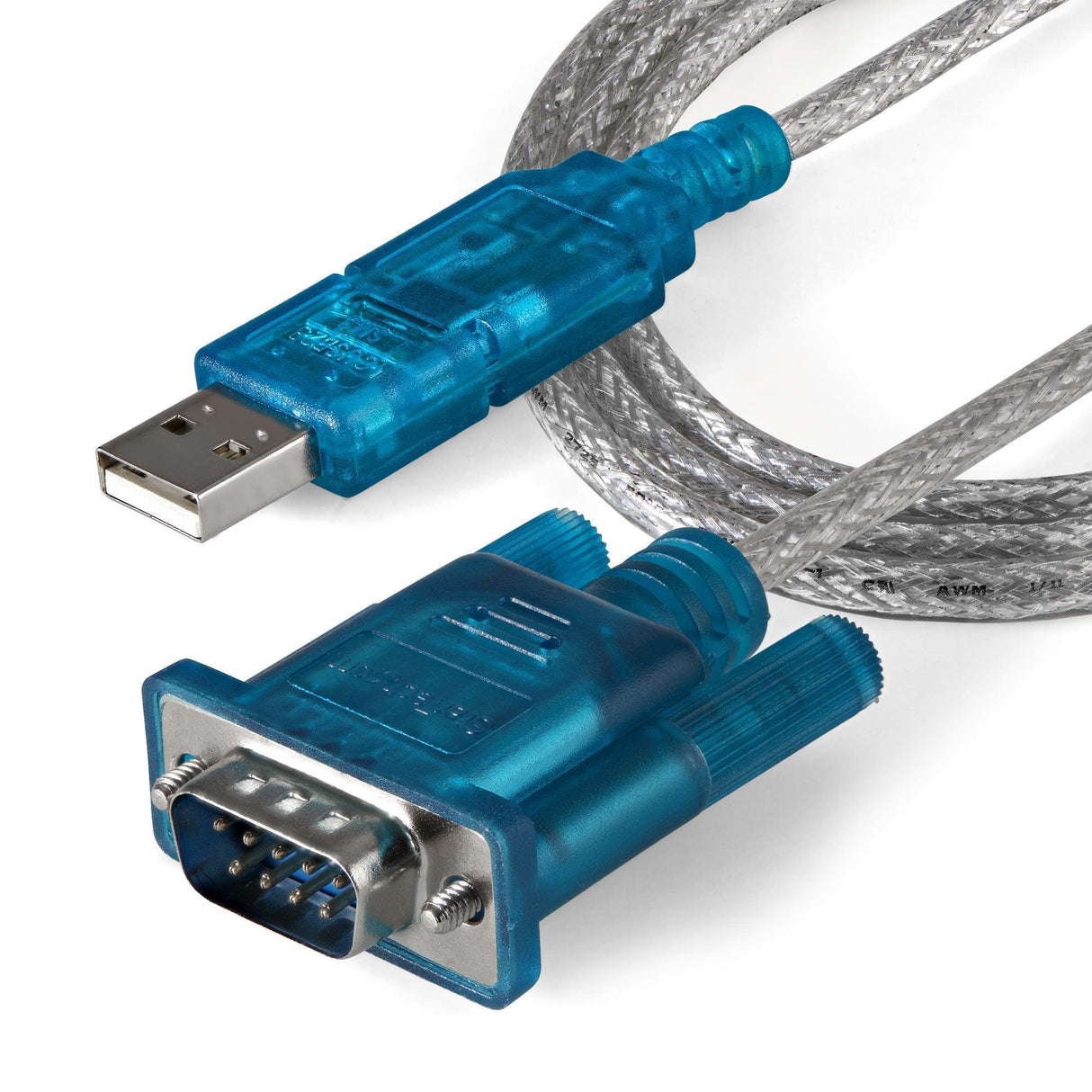STARTECH 3 ft USB to Serial RS232 Adapter - DB9 - USB Serial Adapter - Prolific USB to Serial Adapter - 1-Port (ICUSB232SM3)