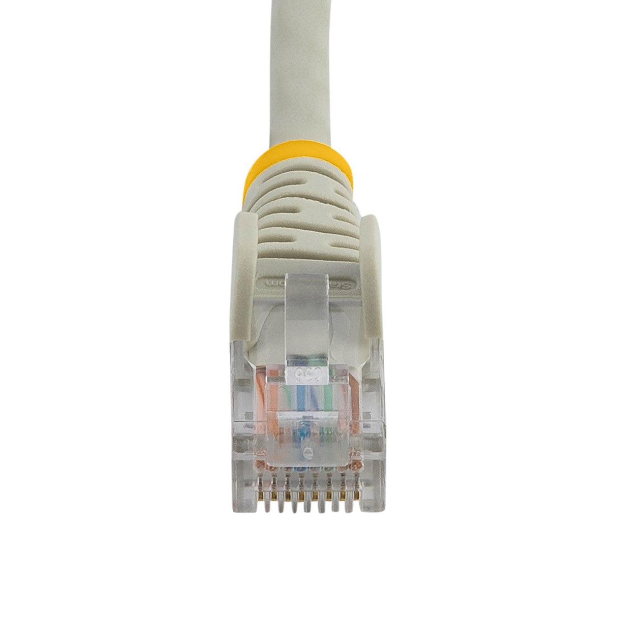 STARTECH 3 m Gray Cat5e Snagless RJ45 UTP Patch Cable - 3m Patch Cord - Ethernet Patch Cable - RJ45 Male to Male Cat 5e Cable (45PAT3MGR) (45PAT3MGR)