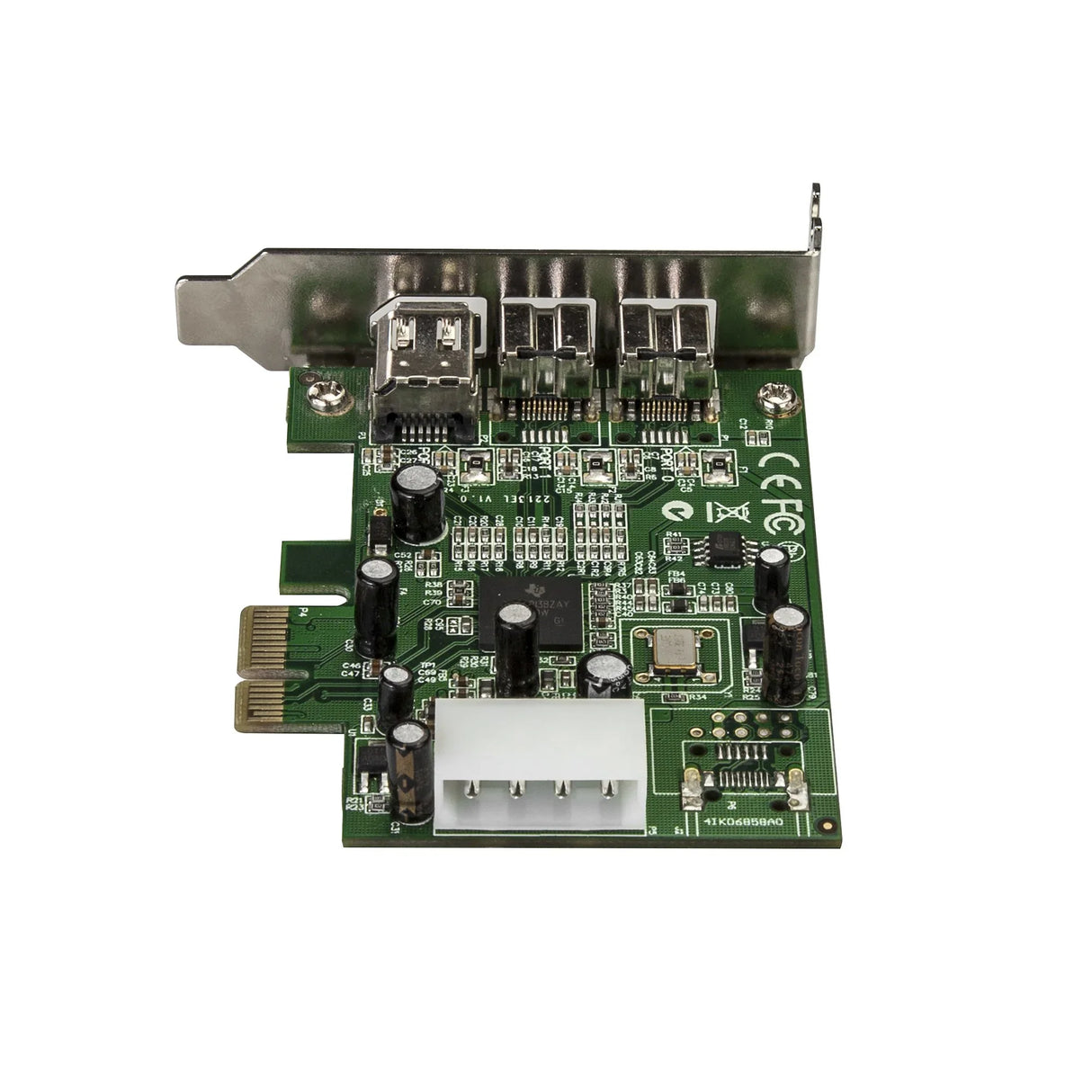 STARTECH 3 Port 2b 1a Low Profile 1394 PCI Express FireWire Card Adapter - PCI Express 1394a - PCIe FireWire 400 Card (PEX1394B3LP)