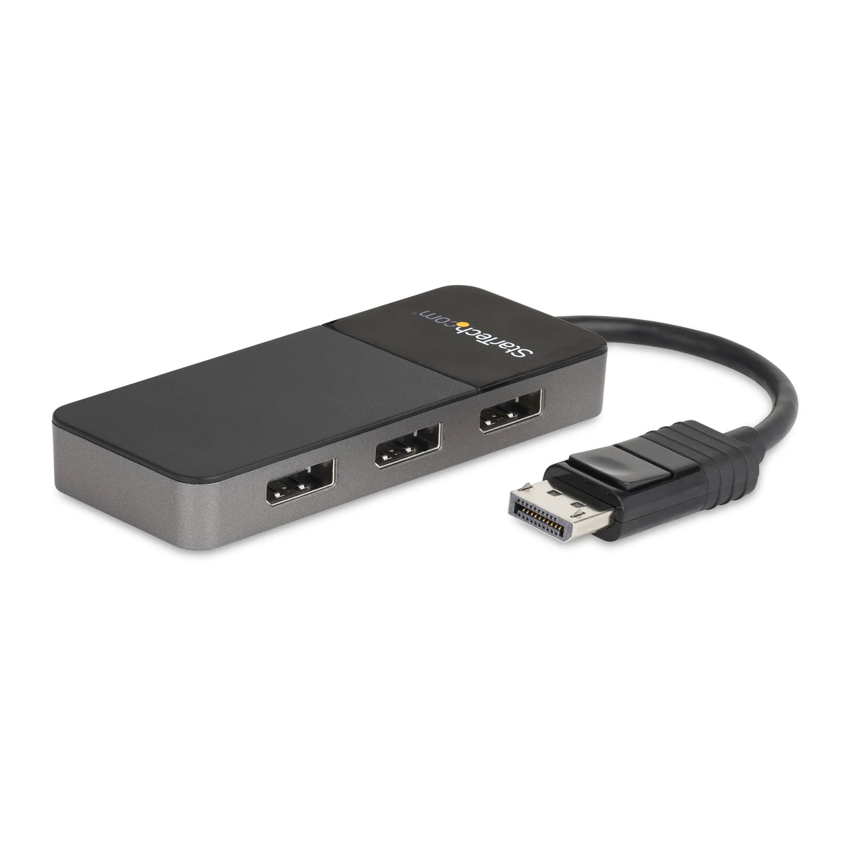 STARTECH 3-Port Multi Monitor Adapter - DisplayPort 1.4 to 3x 4K DisplayPort Video Splitter - Dual or Triple 4K - Laptop|Desktop DisplayPort MST Hub for Multiple Monitors - For Windows PCs Only (MST14DP123DP) (MST14DP123DP)