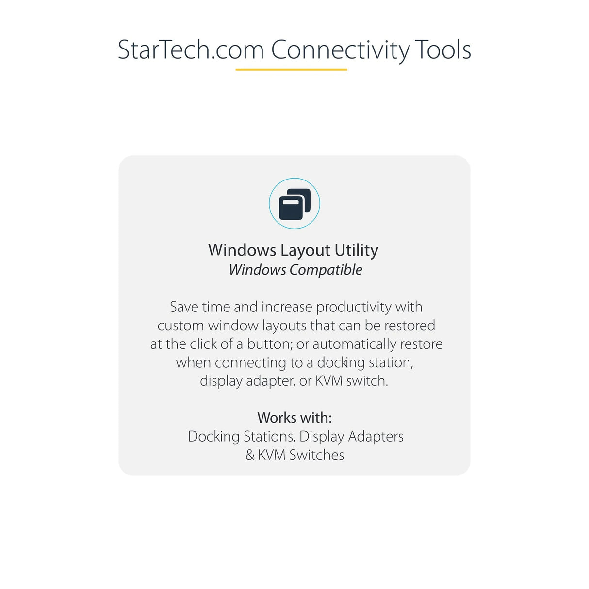 STARTECH 3-Port Multi Monitor Adapter - DisplayPort 1.4 to 3x 4K DisplayPort Video Splitter - Dual or Triple 4K - Laptop|Desktop DisplayPort MST Hub for Multiple Monitors - For Windows PCs Only (MST14DP123DP) (MST14DP123DP)
