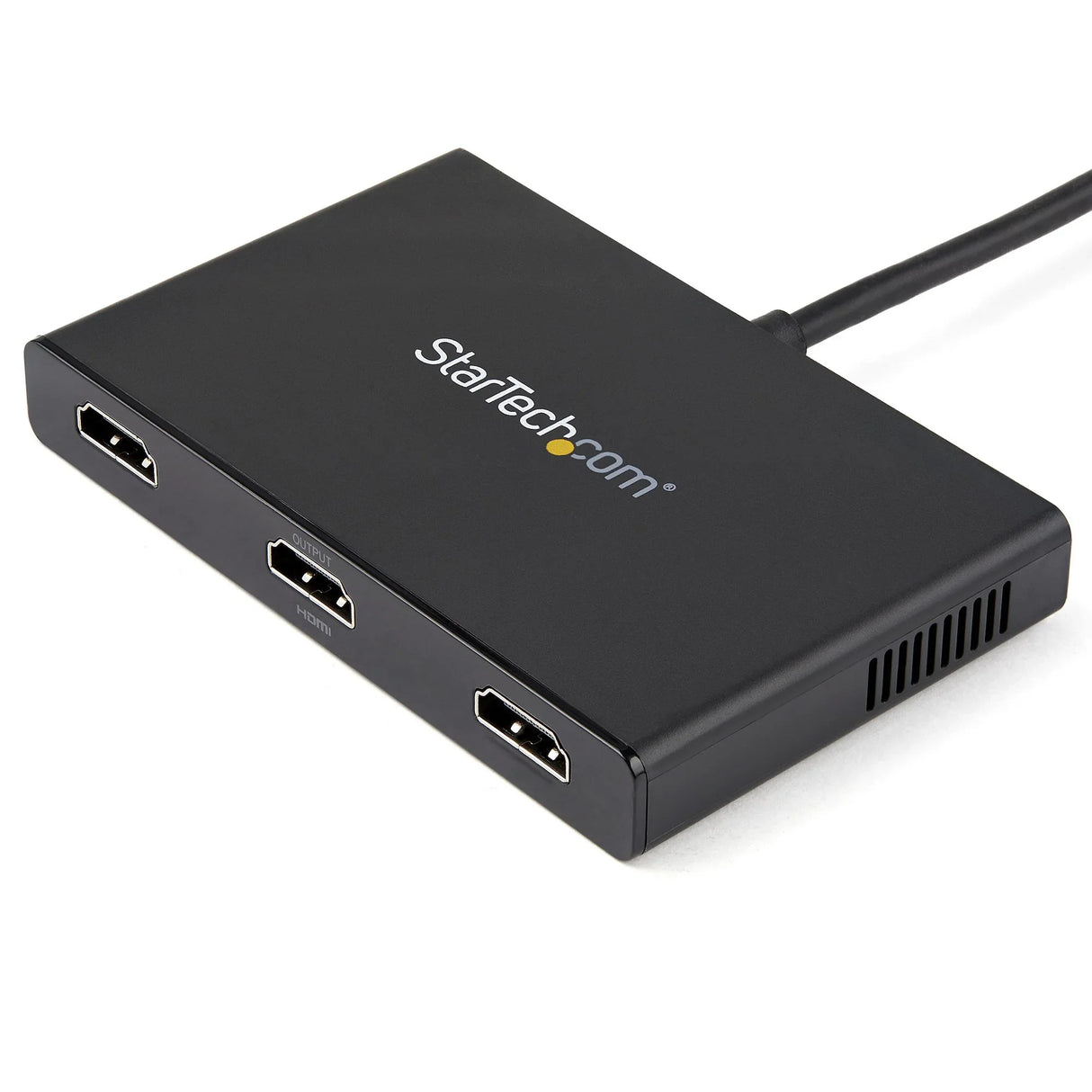 STARTECH 3-Port Multi Monitor Adapter - Mini DisplayPort to HDMI MST Hub - Triple 1080p or Dual 4K 30Hz - Video Splitter for Extended Desktop Mode on Windows Only - mDP 1.2 to 3x HDMI (MSTMDP123HD) (MSTMDP123HD)