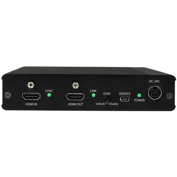 STARTECH 3 Way HDMI Splitter - HDBaseT Extender Kit w| 3 Receivers - 1x3 HDMI over CAT5e | CAT6 Splitter - 3 Port HDBaseT HDMI Extender - Up to 4K (ST124HDBT) (ST124HDBT)