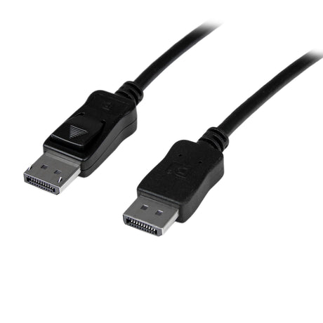 STARTECH 32ft (10m) Active DisplayPort Cable - 4K Ultra HD DisplayPort Cable - Long DP to DP Cable for Projector|Monitor - DP Video|Display Cord - Latching DP Connectors (DISPL10MA) (DISPL10MA)