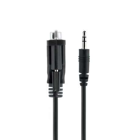 STARTECH 3ft (1m) DB9 to 3.5mm Serial Cable for Serial Device Configuration | RS232 DB9 Male to 3.5mm Cable for Calibrating Projectors | Digital Signage | TVs via Audio Jack (9M351M-RS232-CABLE) (9M351M-RS232-CABLE)