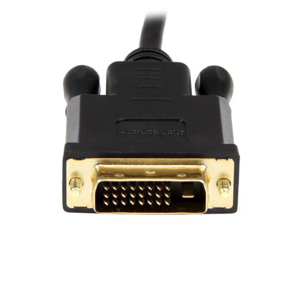 STARTECH 3ft (1m) DisplayPort to DVI Cable - 1080p Video - Active DisplayPort to DVI Adapter Cable - DisplayPort to DVI-D Cable Converter Single Link - DP 1.2 to DVI Monitor Cable (DP2DVIMM3BS) (DP2DVIMM3BS)