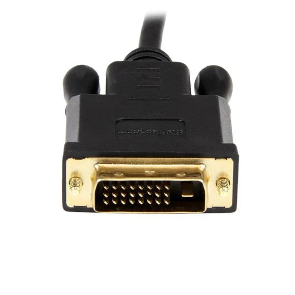 STARTECH 3ft (1m) DisplayPort to DVI Cable - 1080p Video - Active DisplayPort to DVI Adapter Cable - DisplayPort to DVI-D Cable Converter Single Link - DP 1.2 to DVI Monitor Cable (DP2DVIMM3BS) (DP2DVIMM3BS)