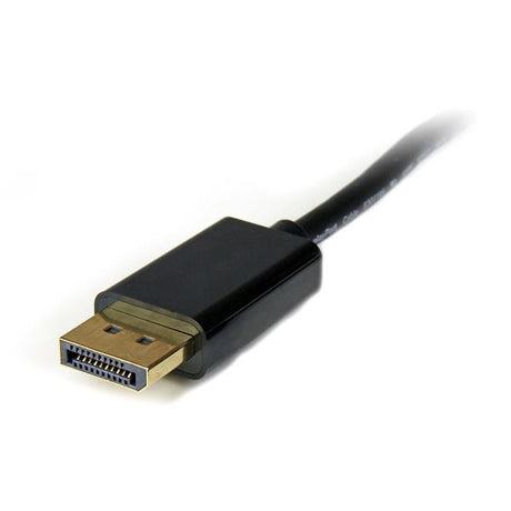 STARTECH 3ft (1m) DisplayPort to Mini DisplayPort Cable - 4K x 2K UHD Video - DisplayPort Male to Mini DisplayPort Female Adapter Cable - DP Computer to mDP 1.2 Monitor Extension Cable (DP2MDPMF3) (DP2MDPMF3)