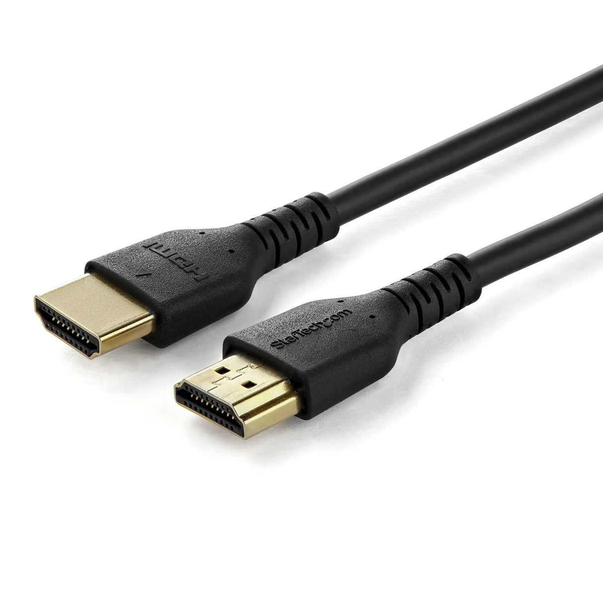 STARTECH 3ft (1m) Premium Certified HDMI 2.0 Cable with Ethernet - Durable High Speed UHD 4K 60Hz HDR - Rugged M|M HDMI Cord with Aramid Fiber - TPE - Ultra HD Monitors | TVs & Displays (RHDMM1MP) (RHDMM1MP)