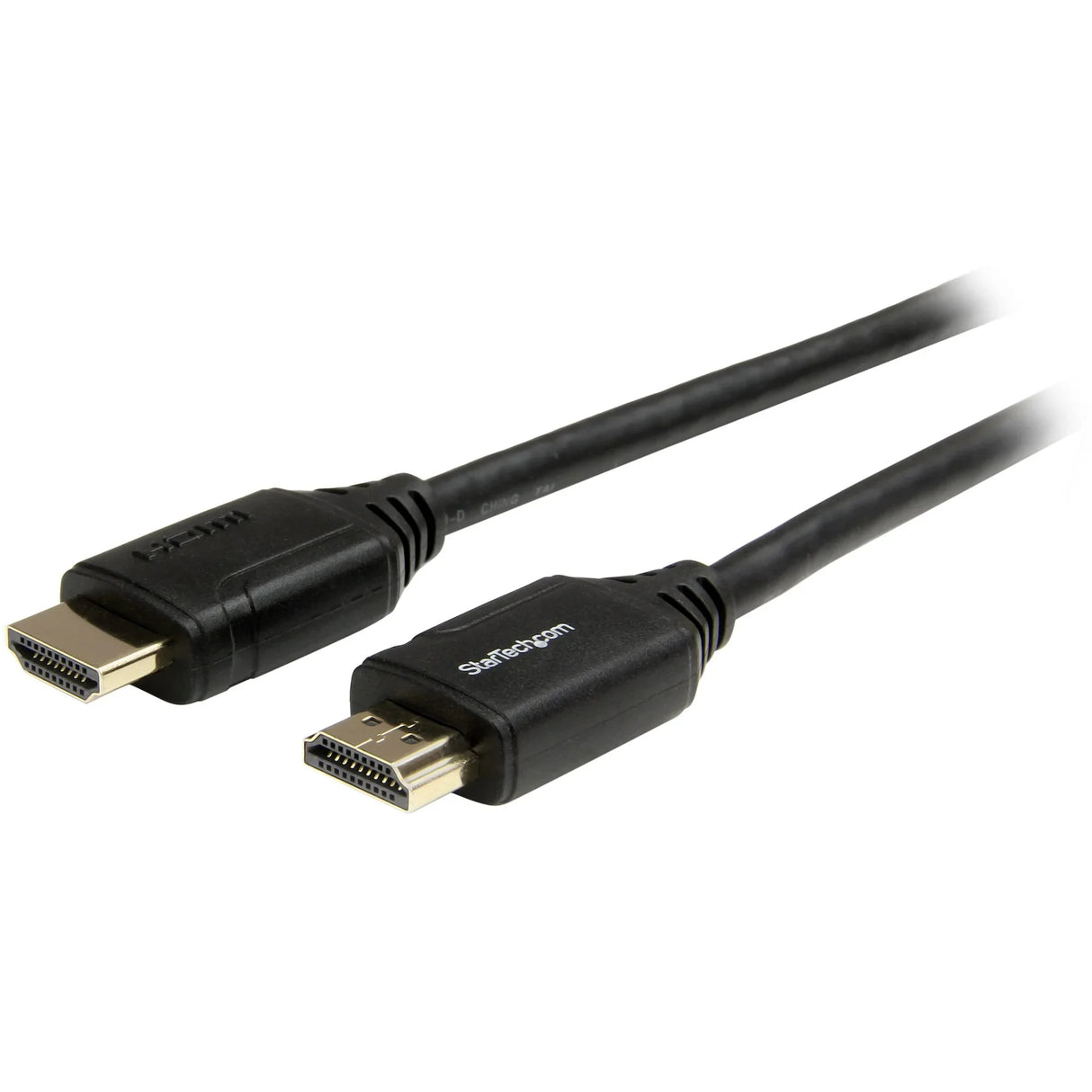 STARTECH 3ft (1m) Premium Certified HDMI 2.0 Cable with Ethernet - High Speed Ultra HD 4K 60Hz HDMI Cable HDR10 - HDMI Cord (Male|Male Connectors) - For UHD Monitors | TVs | Displays (HDMM1MP) (HDMM1MP)