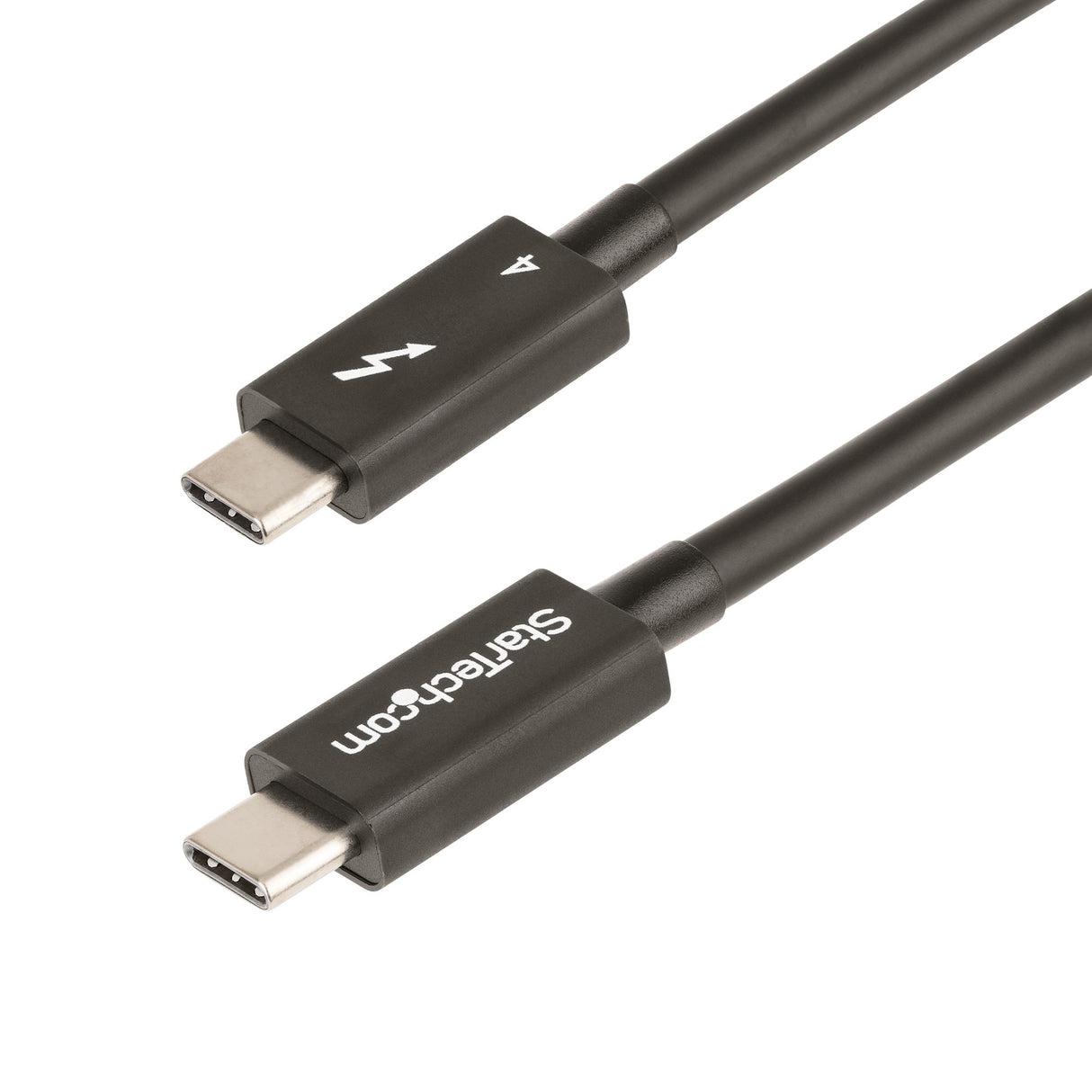 STARTECH 3ft (1m) Thunderbolt 4 Cable - 40Gbps - 100W PD - 4K|8K Video - Thunderbolt Cable - Compatible w| USB4|Thunderbolt 3|USB 3.2|USB Type-C|DisplayPort (TBLT4MM1M) (TBLT4MM1M)