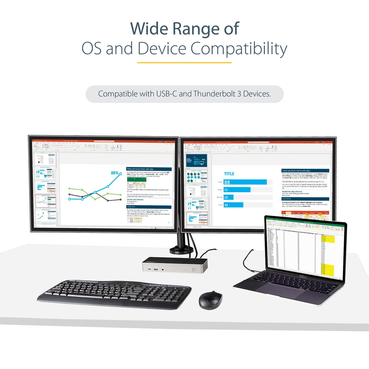 STARTECH 3ft (1m) USB C Cable 10Gbps - USB-IF Certified USB-C Cable - USB 3.2 Gen 2 Type-C Cable - 100W (5A) Power Delivery Charging | DP Alt Mode - USB C to C Cord - Charge & Sync (USB31CCV1M) (USB31CCV1M)