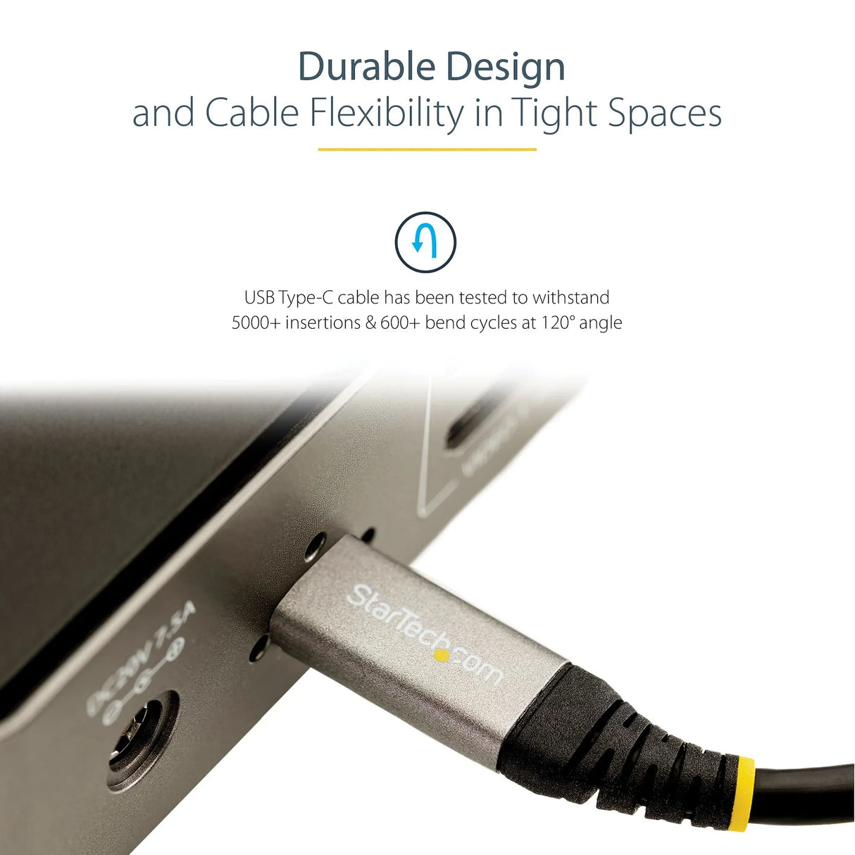 STARTECH 3ft (1m) USB C Cable 10Gbps - USB-IF Certified USB-C Cable - USB 3.2 Gen 2 Type-C Cable - 100W (5A) Power Delivery Charging | DP Alt Mode - USB C to C Cord - Charge & Sync (USB31CCV1M) (USB31CCV1M)
