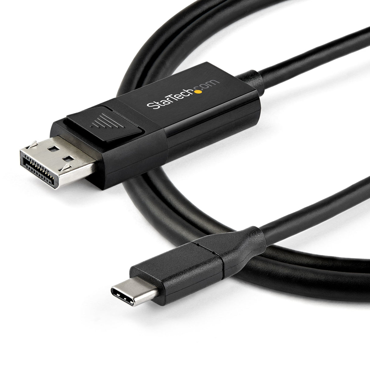STARTECH 3ft (1m) USB C to DisplayPort 1.4 Cable 8K 60Hz|4K - Bidirectional DP to USB-C or USB-C to DP Reversible Video Adapter Cable -HBR3|HDR|DSC - USB Type-C|TB3 Monitor Cable (CDP2DP141MBD) (CDP2DP141MBD)