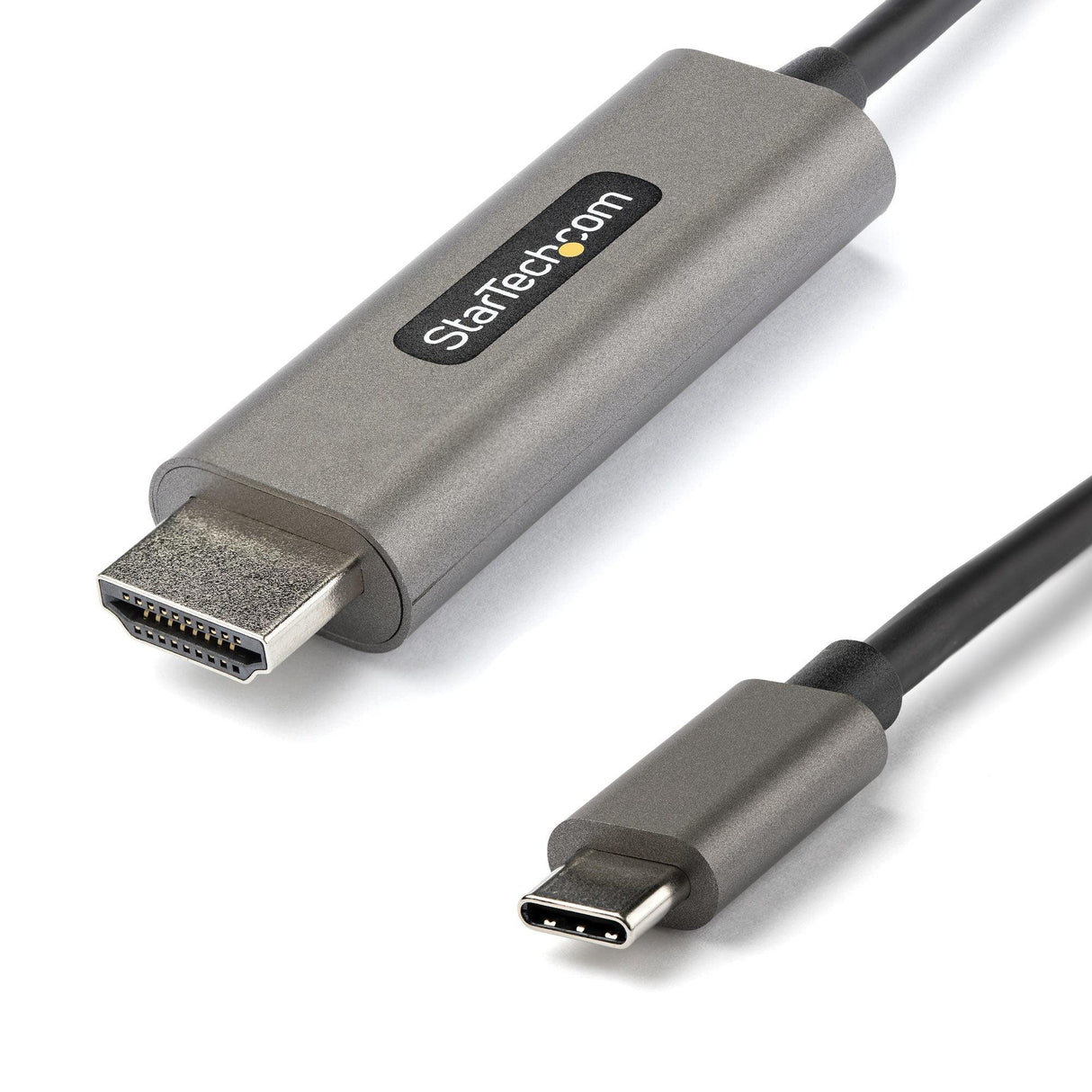 STARTECH 3ft (1m) USB C to HDMI Cable 4K 60Hz w| HDR10 - Ultra HD USB Type-C to 4K HDMI 2.0b Video Adapter Cable - USB-C to HDMI HDR Monitor|Display Converter - DP 1.4 Alt Mode HBR3 (CDP2HDMM1MH) (CDP2HDMM1MH)