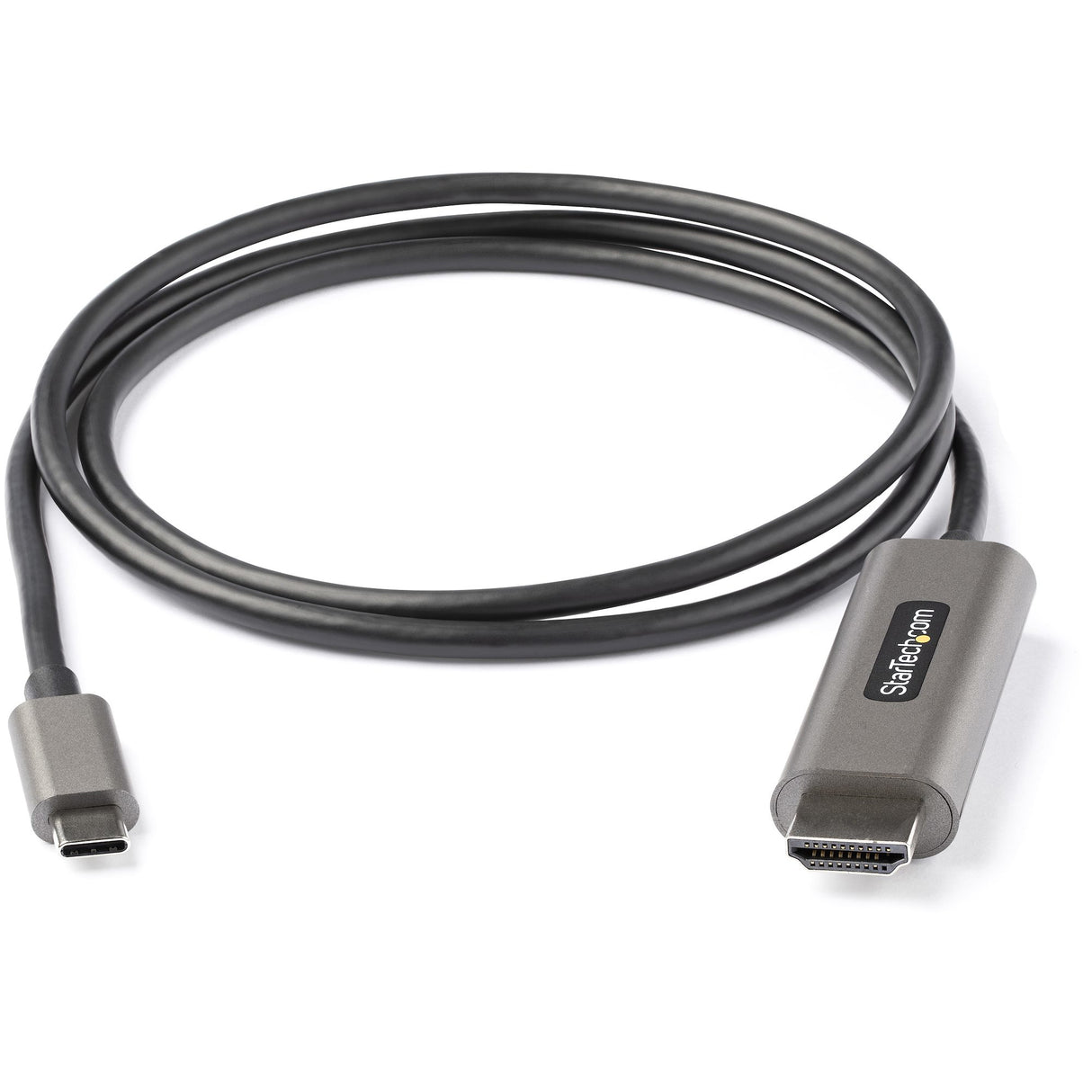 STARTECH 3ft (1m) USB C to HDMI Cable 4K 60Hz w| HDR10 - Ultra HD USB Type-C to 4K HDMI 2.0b Video Adapter Cable - USB-C to HDMI HDR Monitor|Display Converter - DP 1.4 Alt Mode HBR3 (CDP2HDMM1MH) (CDP2HDMM1MH)