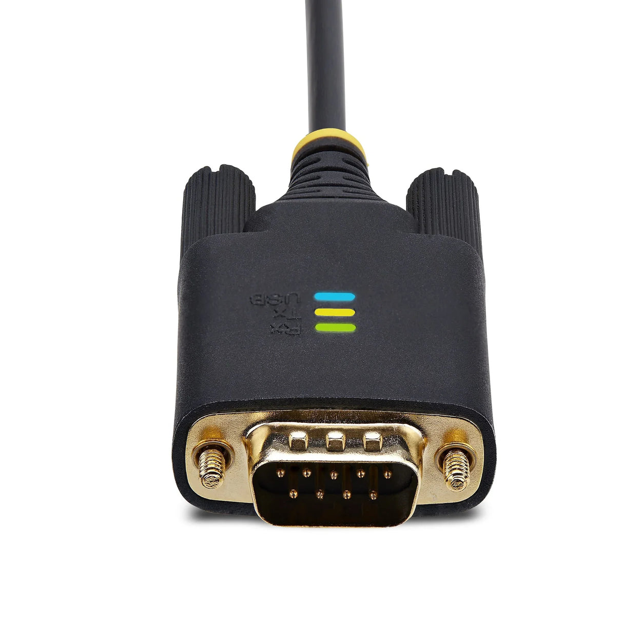 STARTECH 3ft (1m) USB to Serial Adapter Cable | COM Retention | FTDI | USB-A to DB9 RS232 | Interchangeable DB9 Screws|Nuts (1P3FFCB-USB-SERIAL)