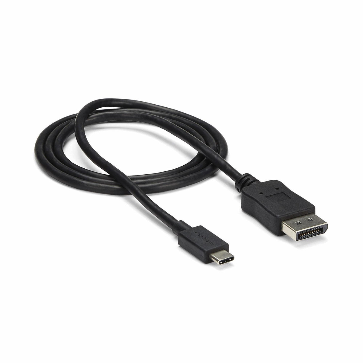 STARTECH 3ft|1m USB C to DisplayPort 1.2 Cable 4K 60Hz - USB-C to DisplayPort Adapter Cable - HBR2 - USB Type-C DP Alt Mode to DP Monitor Video Cable - Works w| Thunderbolt 3 - Black (CDP2DPMM1MB) (CDP2DPMM1MB)