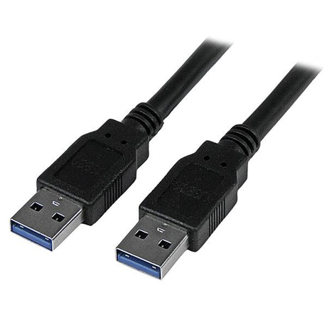 STARTECH 3m 10 ft USB 3.0 Cable - A to A - M|M - Long USB 3.0 Cable - USB 3.1 Gen 1 (5 Gbps) (USB3SAA3MBK)