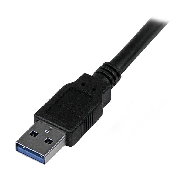 STARTECH 3m 10 ft USB 3.0 Cable - A to A - M|M - Long USB 3.0 Cable - USB 3.1 Gen 1 (5 Gbps) (USB3SAA3MBK)