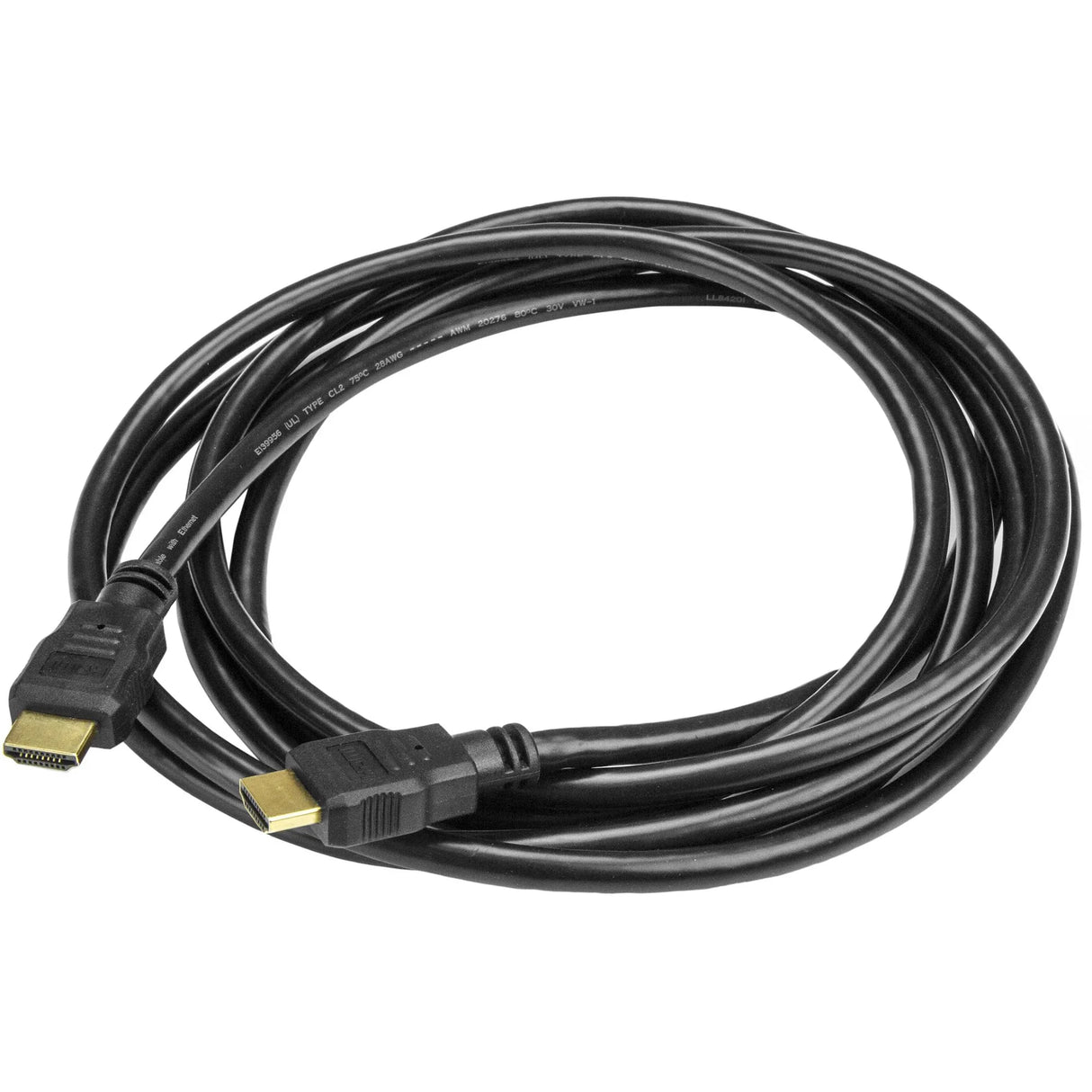 STARTECH 3m (10ft) HDMI Cable - 4K High Speed HDMI Cable with Ethernet - UHD 4K 30Hz Video - HDMI 1.4 Cable - Ultra HD HDMI Monitors | Projectors | TVs & Displays - Black HDMI Cord - M|M (HDMM3M) (HDMM3M)