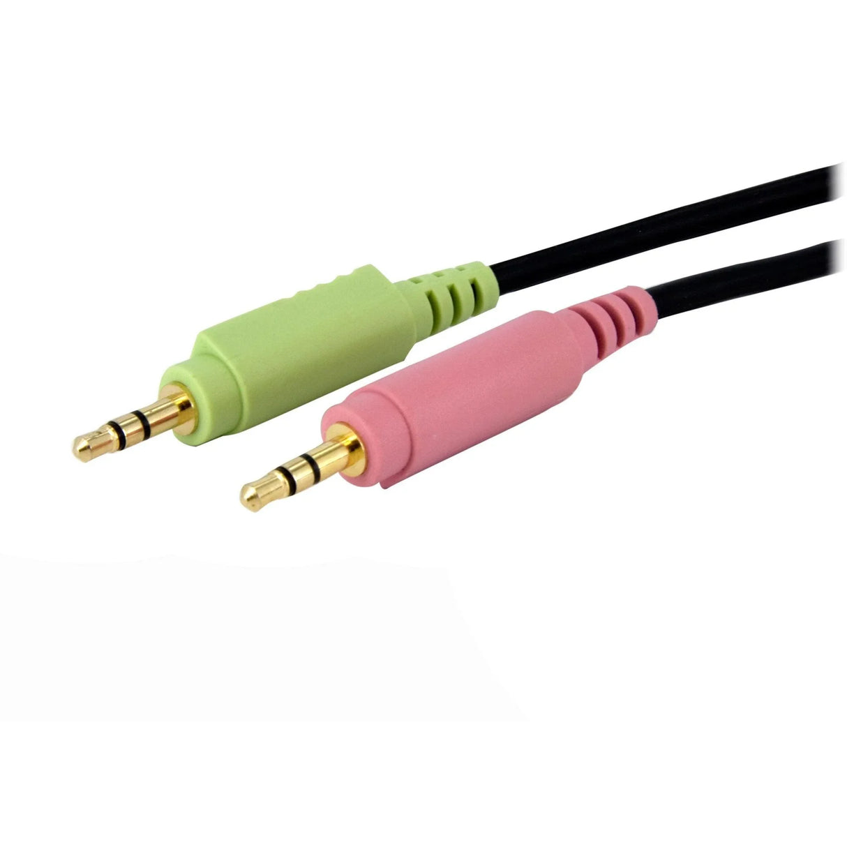 STARTECH 4-in-1 Cable for KVMs with Dual Link DVI and USB - Audio & Microphone Cables Built-in - 6ft (2m) (DVID4N1USB6) (DVID4N1USB6)