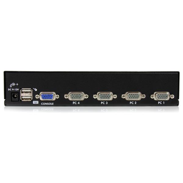 STARTECH 4 Port 1U Rackmount USB KVM Switch with OSD (SV431DUSBU)