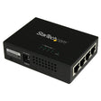 STARTECH 4 Port Gigabit Midspan - PoE+ Injector - 802.3at and 802.3af - Wall-mountable Power over Ethernet Midspan (POEINJ4G)