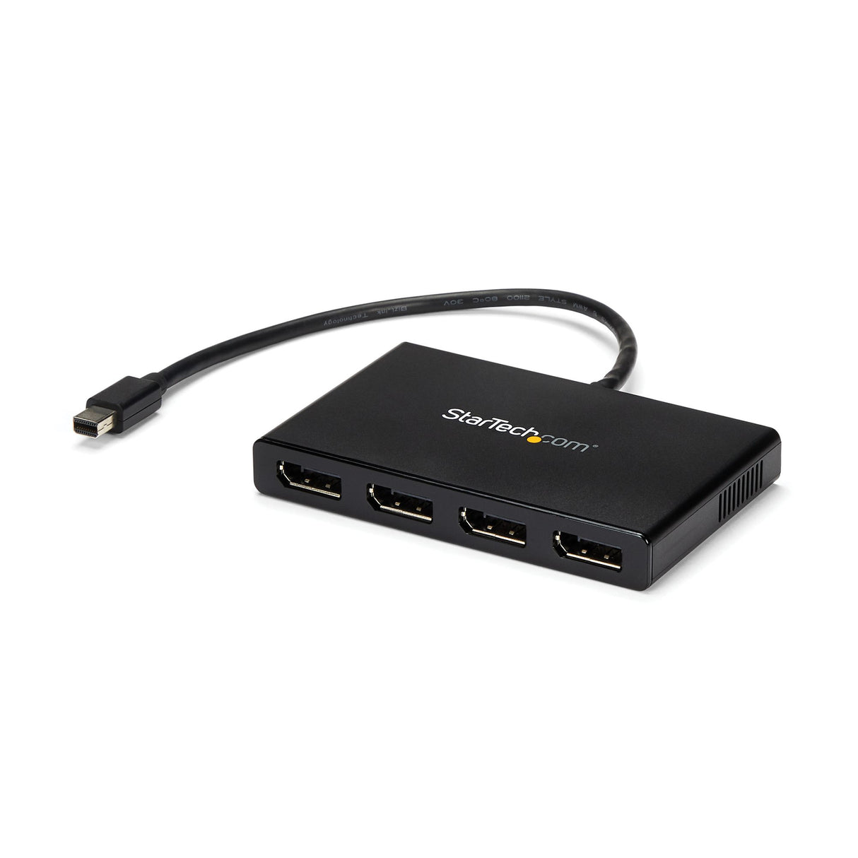STARTECH 4-Port Multi Monitor Adapter - Mini DisplayPort to DisplayPort MST Hub - 4x 1080p - Video Splitter for Extended Desktop Mode on Windows PCs Only - mDP to Quad DP Monitors (MSTMDP124DP) (MSTMDP124DP)