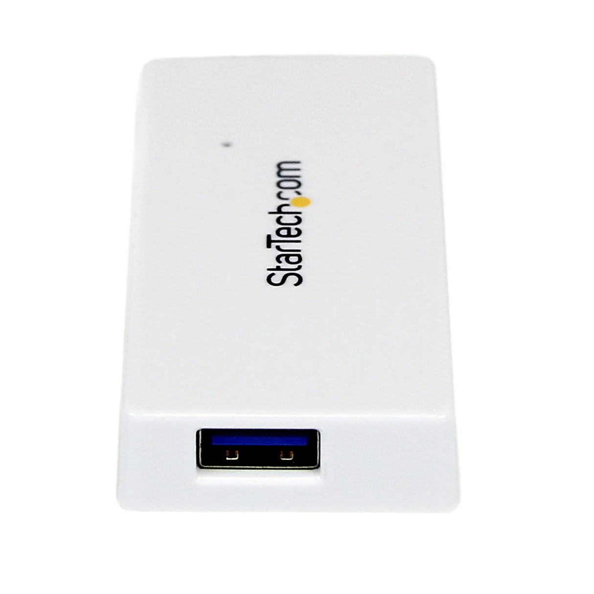 STARTECH 4 Port USB 3.0 Hub - Built-in Cable - Compact - SuperSpeed - White - USB Splitter - USB Port Expander - USB 3 Hub (ST4300MINU3W) (ST4300MINU3W)