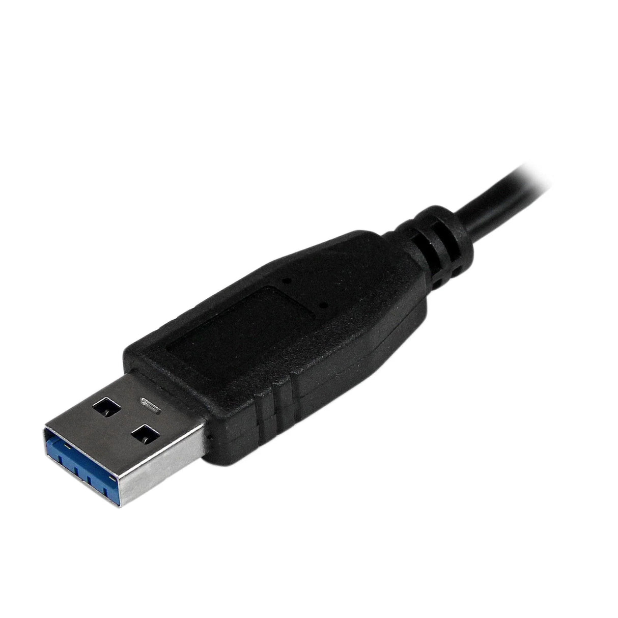 STARTECH 4-Port USB 3.0 SuperSpeed Hub - Portable Mini Multiport USB Travel Dock - USB Extender Black for Business PC|Mac | laptops (ST4300MINU3B) (ST4300MINU3B)